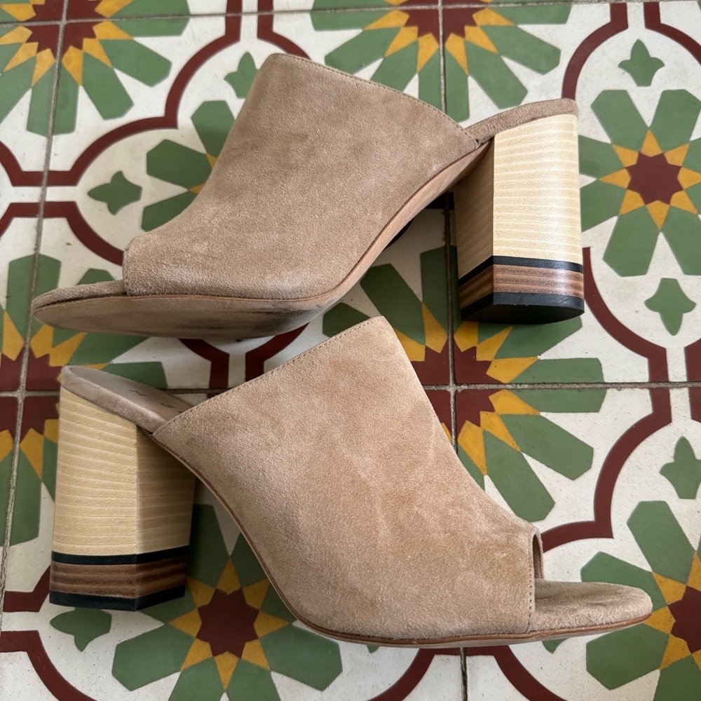 M. Gemi Suede Mules Size 38 $165